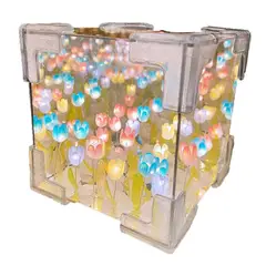 GENERICO - Lampara Cubo Tulipanes