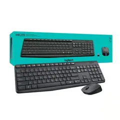 LOGITECH - Teclado + Mouse Mk 235 Wireless Usb Black