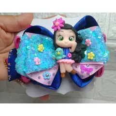 GENERICO - Lazo Niña Primavera para Cabello Niña - Moñitos Lindsey