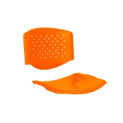 OFIDEAS - Repuesto Para Silla Asiento Y Espaldar Prisma Color Naranja