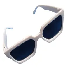 GENERICO - Gafas de Sol Infantil Polarizado Unisex PL5137 Blanco