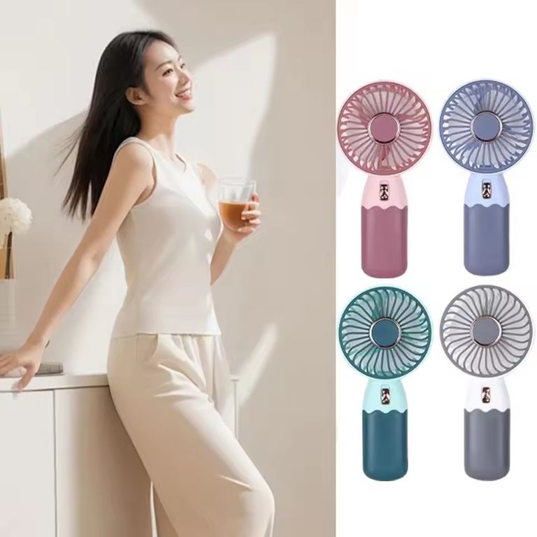 3 VENTILADORES PORTATILES 2 EN 1