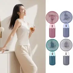 GENERICO - 3 VENTILADORES PORTATILES 2 EN 1