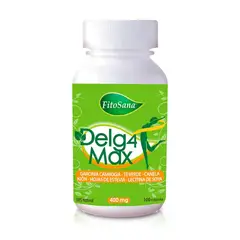 FITOSANA - Delgamax - Control de Peso y Metabolismo Activo 100 Cápsulas -