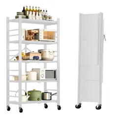 INSPIRA - Estantería Plegable para Almacenaje con Ruedas