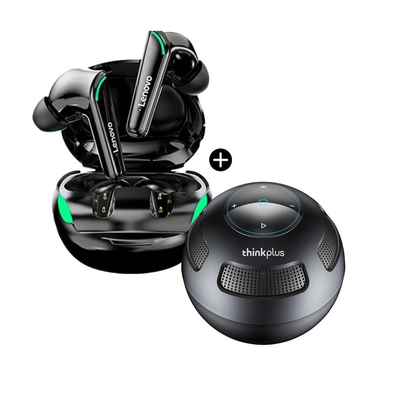 Audífonos Bluetooth XT92 + Parlante Bluetooth TS5
