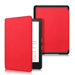 SHEEPBUSTER - Estuche Kindle Generación 2021 6.8” Cuero Rojo