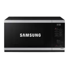 SAMSUNG - Microondas MG23DG4524ATPE 23L Acero Inoxidable Grill Negro