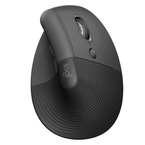 Mouse Vertical MX Lift Bluetooth Ergonómico - grafito negro