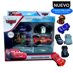PIXAR - Set de Coches Vehículos A Fricción Cars 6 Pcs