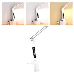 GENERICO - Lámpara de mesa táctil con luz LED recargable con cable USB