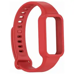 GENERICO - Correa de silicona para Xiaomi SmartBand 9 Active Rojo