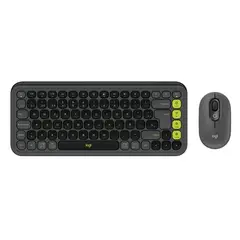 LOGITECH - Teclado Bluetooth + Mouse Pop Icon Grafito