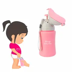 GENERICO - Urinario Portátil para NIÑAS - Antiderrame