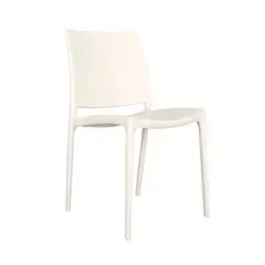 OFIDEAS - Silla De Comedor Diseño Kiro Color Blanco