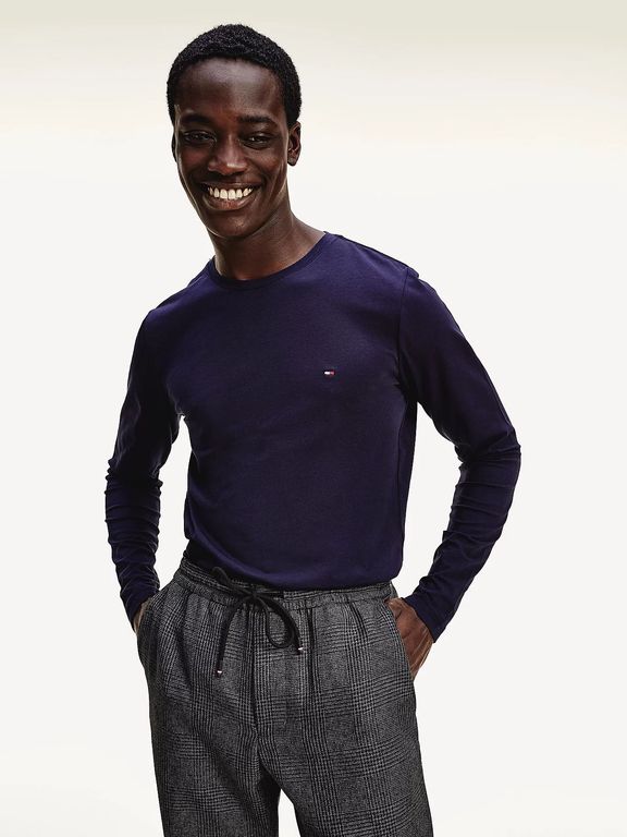 CAMISETA STRETCH SLIM FIT LONG SLEEVE