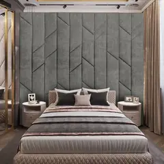 BARAKA HOME - Cabecera Farum King - Gris Oscuro