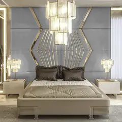 BARAKA HOME - Cabecera Viborg Queen - Gris Claro