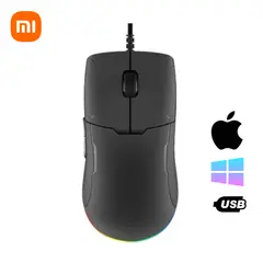 XIAOMI - Mouse Gamer Gaming Lite YXSB01YM RGB - Negro