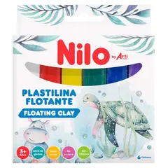 ARTI - Pack x 6 plastelinas flotantes