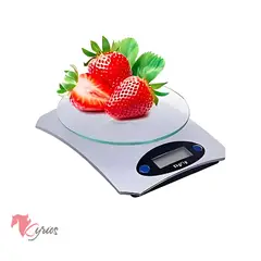 NO LOGO - Balanza Gramera Digital Vidrio 5kg Digital