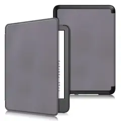 SHEEPBUSTER - Estuche Kindle Generación 2021 6.8” Cuero Plomo