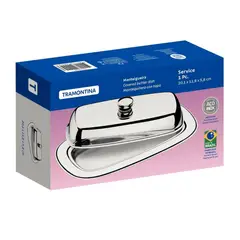 TRAMONTINA - Mantequillera con Tapa Service 10109020