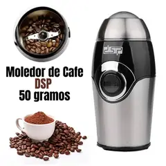 GENERICO - Moledor de Cafe DSP 50 gramos - 200 watts NEGRO