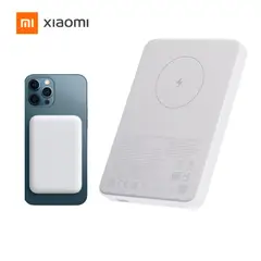 XIAOMI - Power Bank Cargador Carga Inalambrica Magnetico 5000mah 7w
