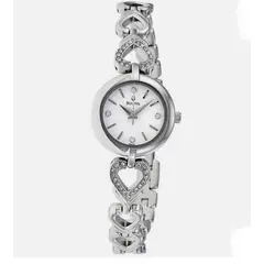 BULOVA - RELOJ CRYSTAL SET CON COLLAR INCLUIDO