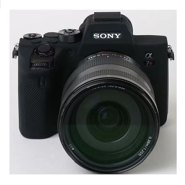 Funda Case de Silicona para Sony A7R4 Negro