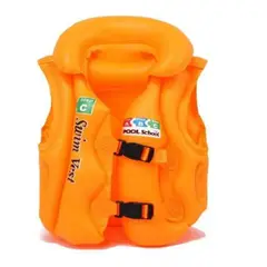 GENERICO - Flotador Chaleco Infantil Step C Anaranjado