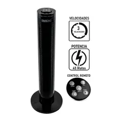 WHITELINE - Ventilador Torre con Control Remoto 45 watts YF-TO3214