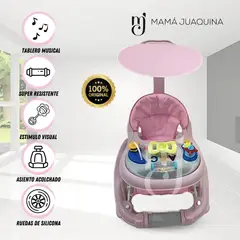 BABY - Andador Musical Didáctico «CARAMELLE» Pink