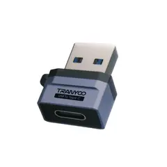 TRANYOO - Adaptador Tipo C - Usb OTG - Soporta Carga Rapida Y Datos -