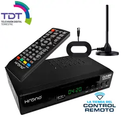 DIGITAL - Sintonizador Decodificador TDT de Tv Terrestre kit completo