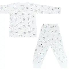 GENERICO - Pijama de Bebé de Algodón Suave - Ositos