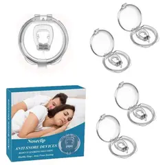 GENERICO - Clip Anti Ronquido Magnético x 4 Unidades