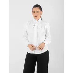 TULULA - Blusa Mujer Corbatín