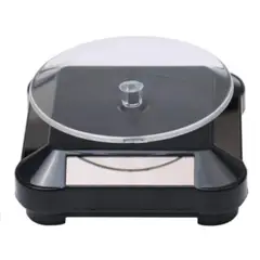 GENERICO - EXHIBIDOR MOSTRADOR GIRATORIO SOLAR Y PILAS - COLOR NEGRO