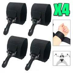 GENERICO - Arnes esposas de plástico Juguete sexual Bondage BDSM ajustable