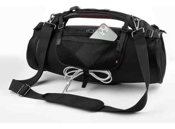 Estuche Correa Bolso Funda transporte para Boombox 3 / 2 color negro