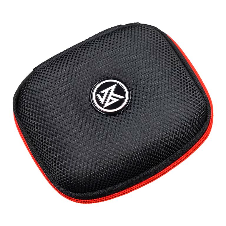 Mini Estuche para Auriculares Compacto Resistente Portátil Negro