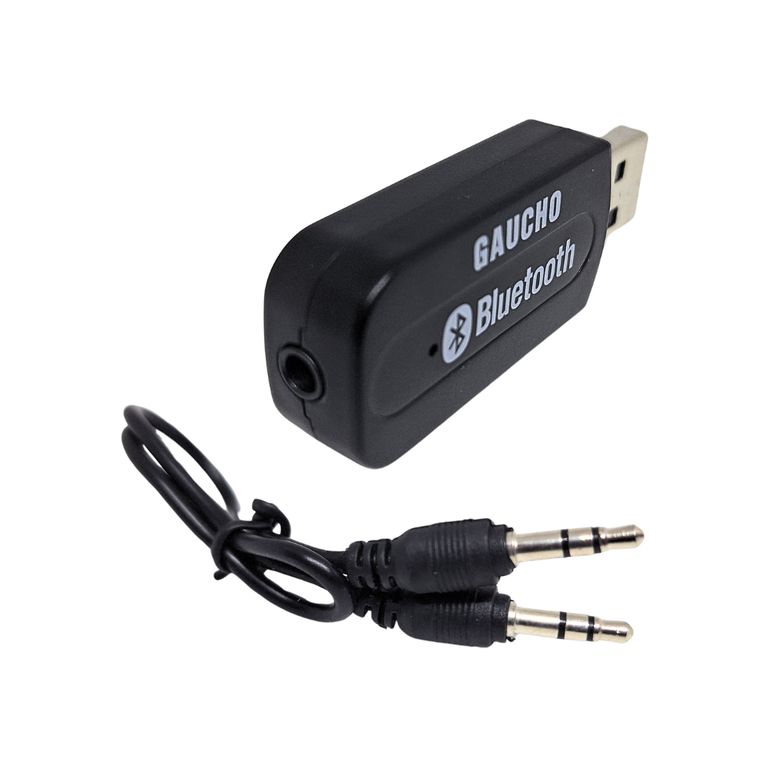 Receptor Bluetooth Dual Plug y Usb Para Autos parlantes Gaucho