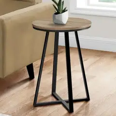 GENERICO - Mesa Auxiliar Cosmo Espresso Coricha Home