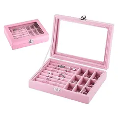 GENERICO - Joyero Multiespacio Rosa