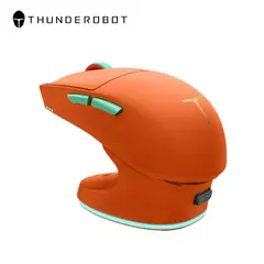 THUNDEROBOT - Mouse Gamer Inalámbrico ML9 Mini 8k Hz 30000dpi Con Base