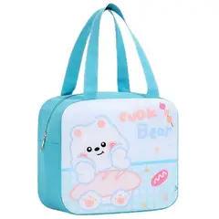 GENERICO - Lonchera Infantil Térmica - Color Celeste