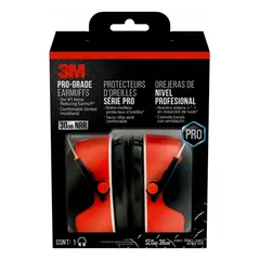 3M - Orejera Pro Grade Con Alta Reducción De Ruido 90561