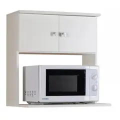 NACION MUEBLES - Alacena Colgante Para Microondas blanco NM